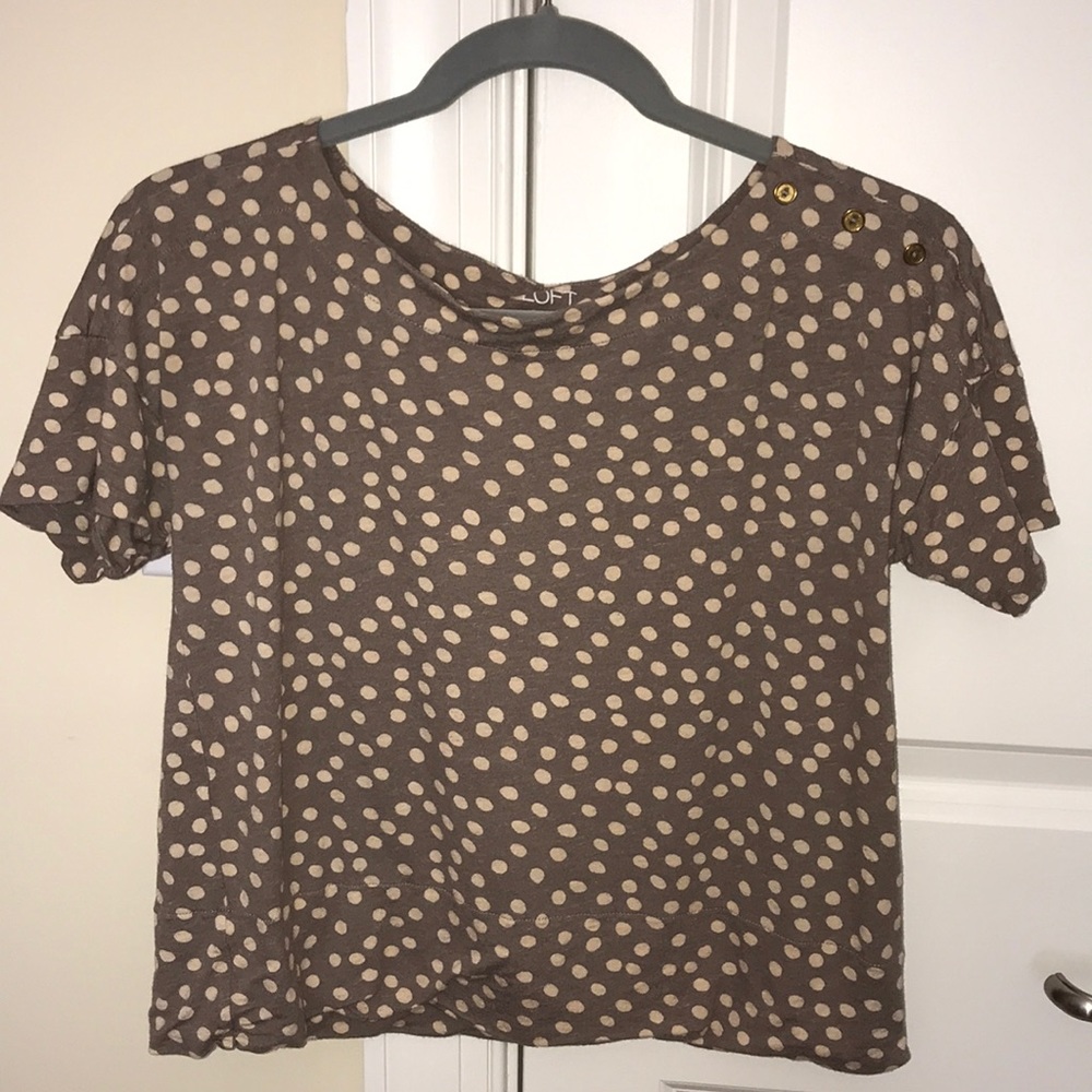 LOFT Spotted Shirt